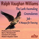 Vaughan Williams: The Lark Ascending, Greensleves & Job cover