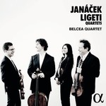 Janácek & Ligeti, Quartets cover
