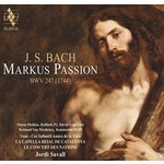Bach: Markus Passion [St Mark's Passion] BWV 247 (1744) cover