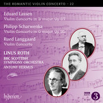 Lassen / Scharwenka / Langgaard: The Romantic Violin Concerto cover