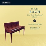 Bach: Solo Keyboard Music, Vol. 38: The Earliest Works cover