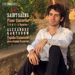 Saint-Saens: Piano Concertos Nos 3-5 cover
