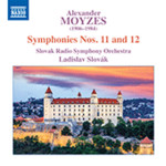 Moyzes: Symphonies Nos. 11 and 12 cover