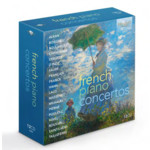 French Piano Concertos cover