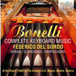 Bonelli: Complete Keyboard Music cover