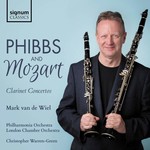 Phibbs / Mozart: Clarinet Concertos cover