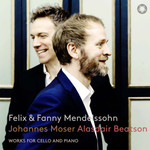 Felix & Fanny Mendelssohn: Works for Cello and Piano cover