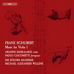 Schubert: Music for Violin I cover