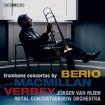 MacMillan, Verbey & Berio: Trombone Concertos cover