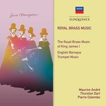 The Royal Brass Music of King James I / English Baroque Trumpet Music cover