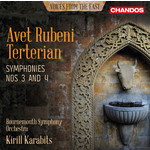 Terterian: Symphonies Nos. 3 & 4 cover