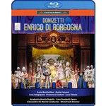 Donizetti: Enrico di Borgogna (complete opera recorded in 2018) BLU-RAY cover