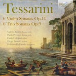 Tessarini: 6 Violin Sonatas Op.14, 6 Trio Sonatas Op.9 cover