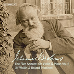 Brahms - The Five Sonatas for Violin & Piano, Vol.2 cover