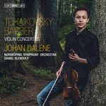 Tchaikovsky / Barber: Violin Concertos cover