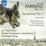 Farrenc: Symphony No.1 / Overtures / etc cover