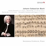 Bach: Italian Concerto, 2 Partitas & Chromatic Fantasia and Fugue in D minor cover