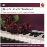 Alicia de Larrocha Plays Mozart cover
