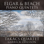 Elgar & Beach: Piano Quintets cover