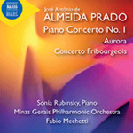 Prado: Piano Concerto No. 1 / Aurora / Concerto Fribourgeois cover