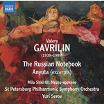 Gavrilin: The Russian Notebook / Anyuta (excerpts) cover