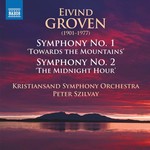 Groven: Symphonies Nos. 1 and 2 cover