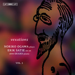 Noriko Ogawa plays Satie - Piano Music, Vol.3 cover
