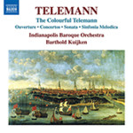 Telemann: The Colourful Telemann - Concertos, Sonata, Sinfonia Melodica cover