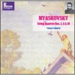 MARBECKS COLLECTABLE: Myaskovsky: String Quartets Nos 2, 6 & 10 cover