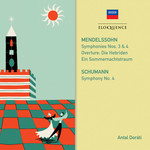 Mendelssohn/Schumann: Symphonies cover