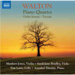 Walton: Piano Quartet, Violin Sonata, Toccata cover