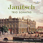 Janitsch: Trio Sonatas cover