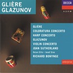 MARBECKS COLLECTABLE: Glière / Glazunov: Concertos cover
