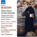 Haydn: Missa Sancti Nicolai Tolentini cover