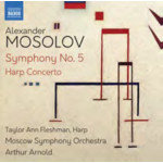 Mosolov: Symphony No. 5 / Harp Concerto cover