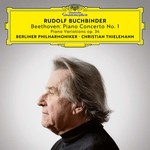 Beethoven: Piano Concerto No. 1, Op. 15 / 6 Piano Variations in F Major, Op. 34 cover