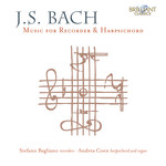 J.S. Bach: Music for Recorder & Harpsichord cover