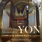 Yon: Complete Organ Music, Vol.1 cover