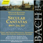 MARBECKS COLLECTABLE: Bach: Secular Cantatas BWV 214, 215 cover