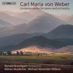 Weber: Complete Works for Piano & Orchestra cover