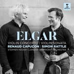 Elgar: Violin concerto / Violin Sonata cover