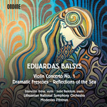 Eduardas: Violin Concerto No. 1 / Dramatic Frescoes / Reflections of the Sea cover