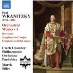 Wranitzky (P.): Orchestral works Vol 1 - Overtures / Symphonies cover