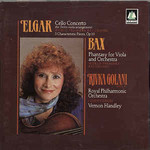 MARBECKS COLLECTABLE: Elgar: Cello Concerto, Three Characteristic Pieces / Bax: Phantasy for Viola & Orchestra cover
