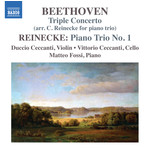 Beethoven (arr. Reinecke): Triple Concerto / Reinecke: Piano Trio No. 1 cover
