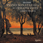 Brahms: Piano Sonatas & Rhapsodies cover