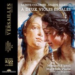 Sainte-Colombe & Marin Marais: A deux violes esgales cover