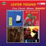 Four Classic Albums (Count Basie Kansas City Seven & Lester Young Quartet / Blue Lester / The Jazz Giants 56 / Count Basie At Newport) cover