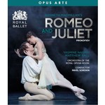 Prokofiev: Romeo and Juliet (complete ballet recorded in 2019) BLU-RAY cover