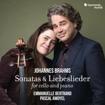 Johannes Brahms : Sonatas & Liebeslieder for cello and piano cover